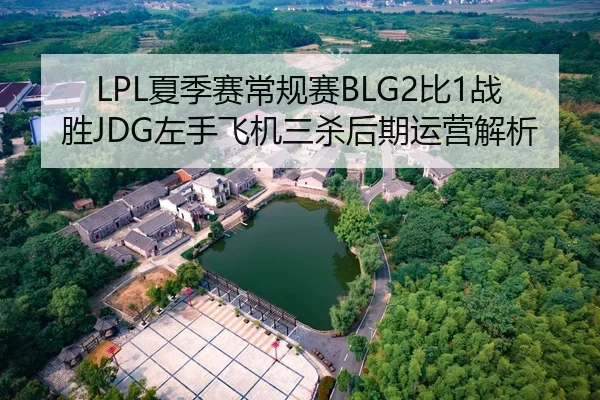 LPL夏季赛常规赛BLG2比1战胜JDG左手飞机三杀后期运营解析